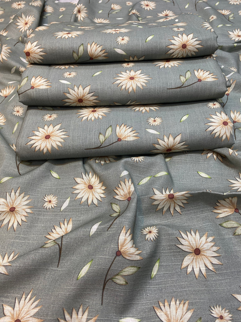 Khaddar - 2Pcs Printed Shirt And Trouser