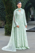 Bareeze - Lawn 3 Pcs Allover Embroidered unstitched Dress with Chiffon Dupatta.